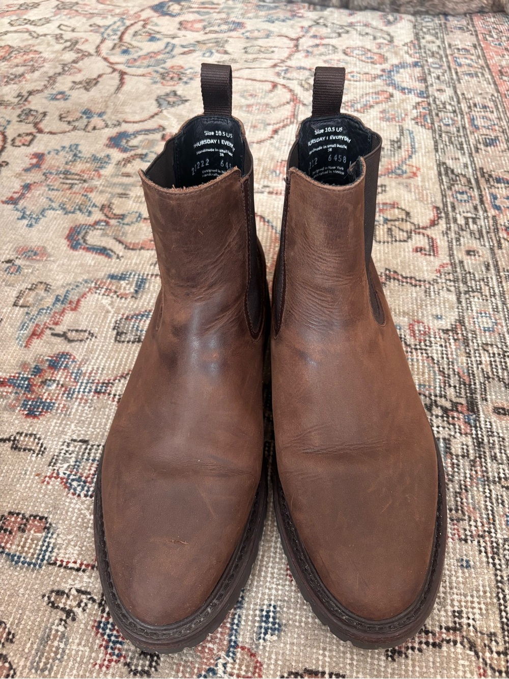 Thursday Boot Company Men’s Legend Brown/Bourbon Chelsea Pull-On Boots